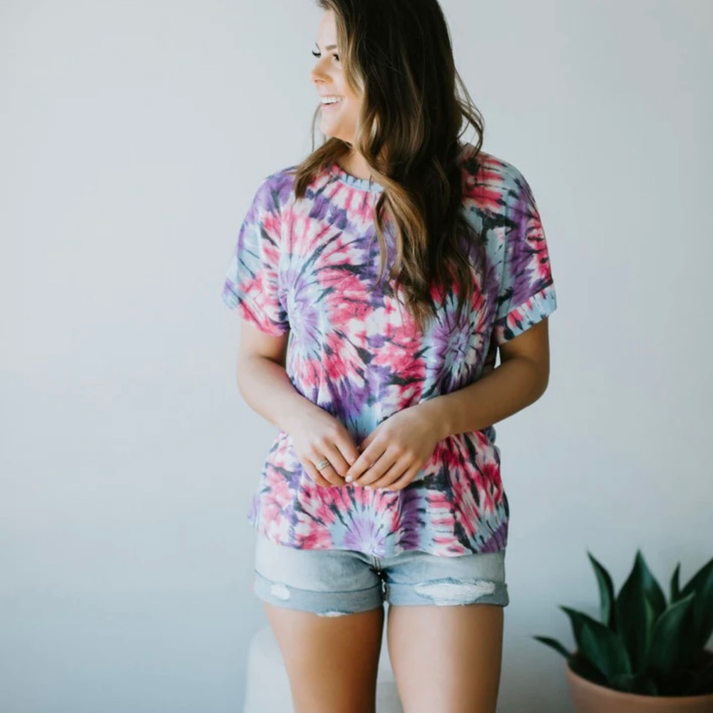 Tye dye tee from Lauriebelles